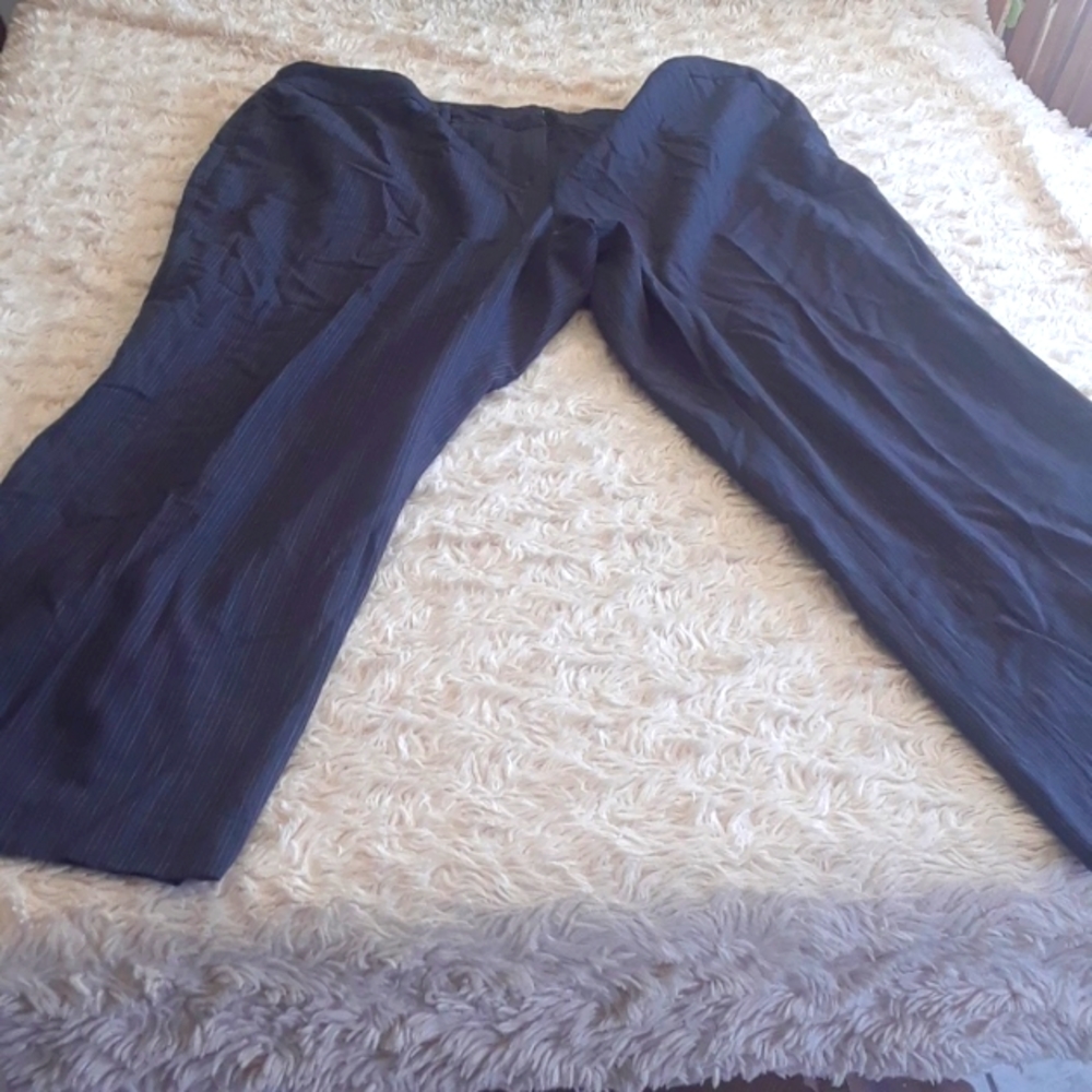 Liz Claiborne 22W Grey Business Slacks